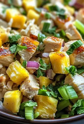 Hawaiian Chicken Salad is a tropical delight to enjoy!