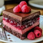 Heavenly Raspberry Chocolate Mousse Cake