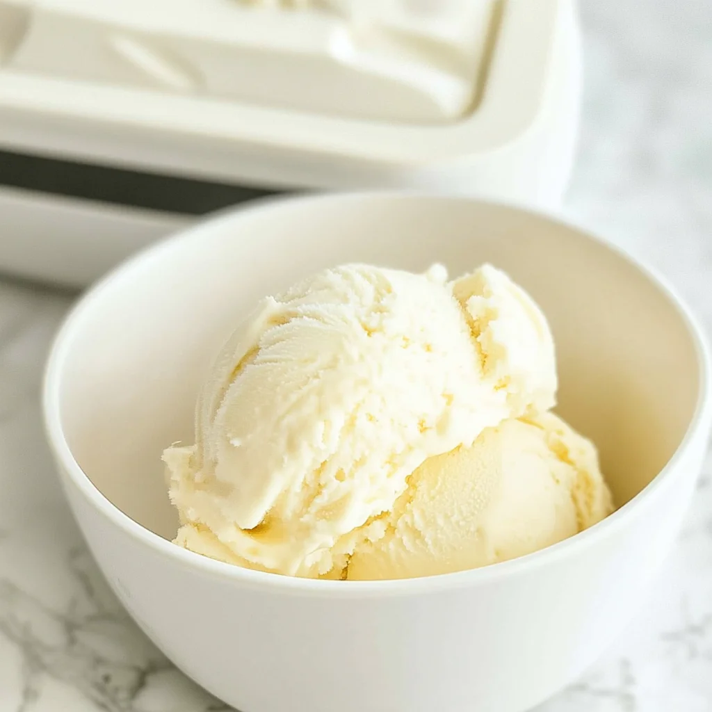 Homemade Custard Ice Cream