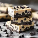 No Bake Cookie Dough Bars