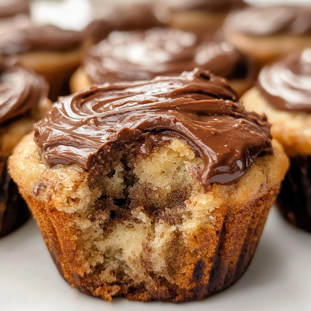 Nutella Banana Muffins