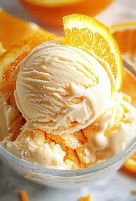 Orange Creamsicle Ice Cream