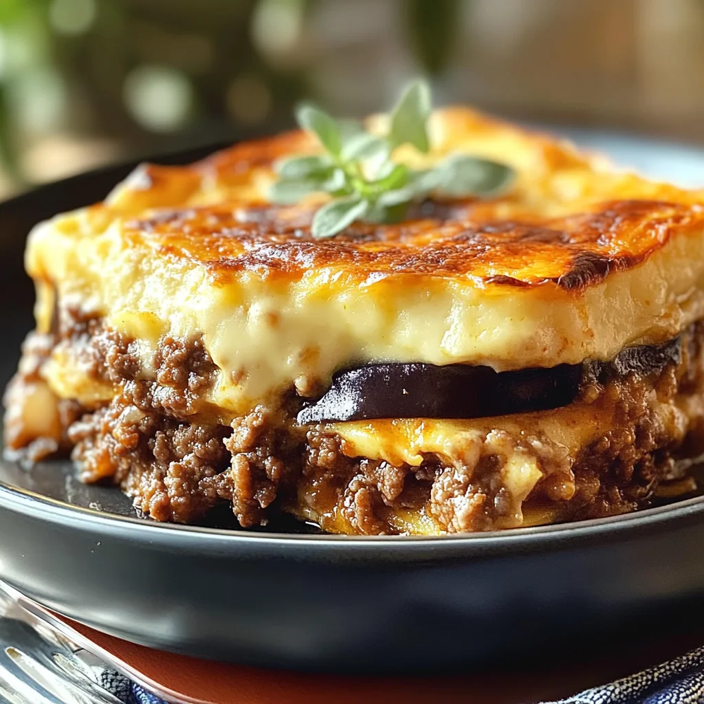 Outrageously Delicious Greek Moussaka
