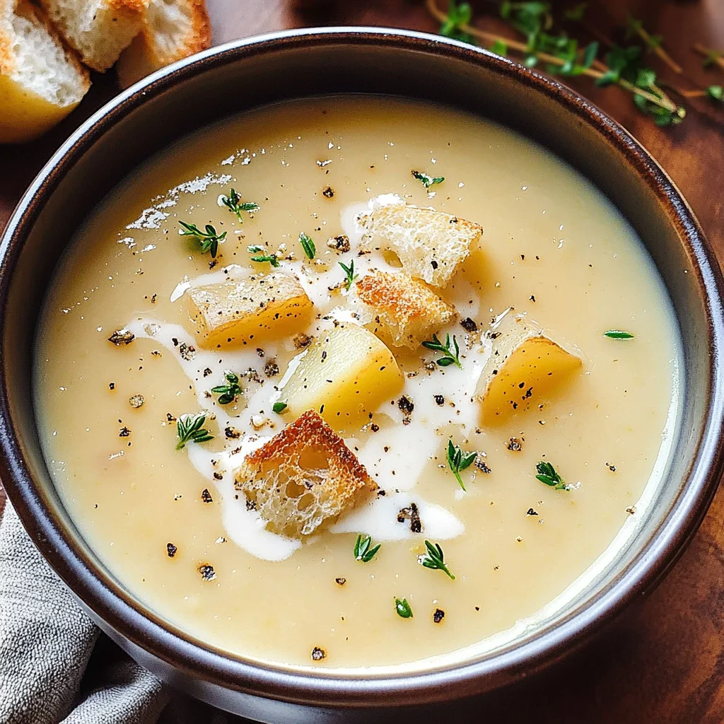 Potato Garlic Soup