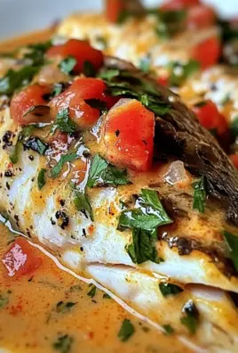 Red Snapper with Creamy Creole Sauce