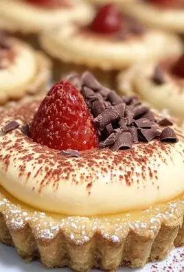 Rich White Chocolate Mousse Tart