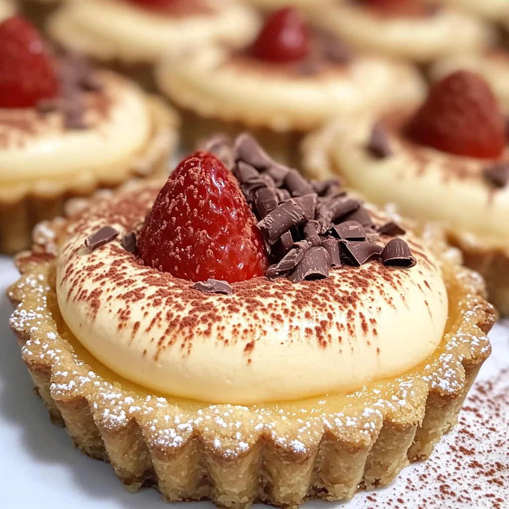 Rich White Chocolate Mousse Tart