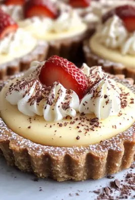 Rich White Chocolate Mousse Tart