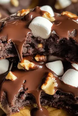 Rocky Road Chocolate Fudge Cookies