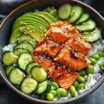 Salmon Rice Bowls