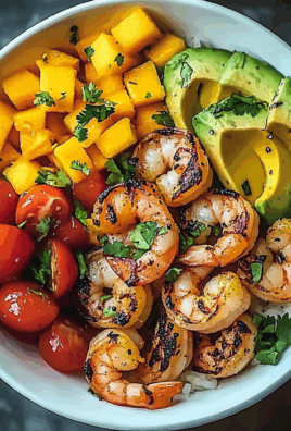 Shrimp and Avocado Bowls with Mango Salsa & Lime-Chili Sauce: An Incredible Recipe You’ll Love