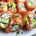 Smoked Salmon Roll Ups