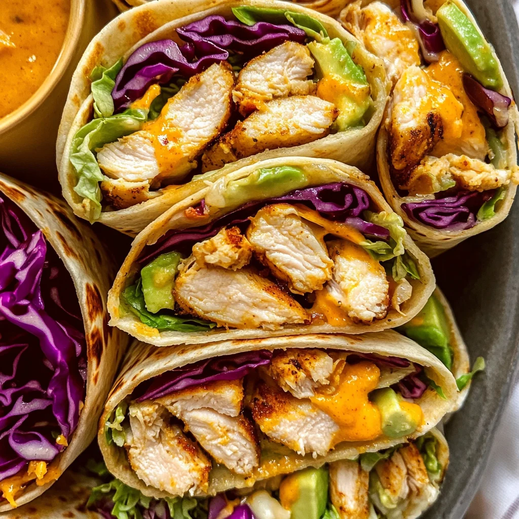 Southwest Chicken Wraps
