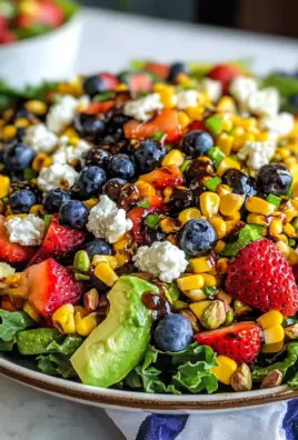 Strawberry Avocado Corn Salad