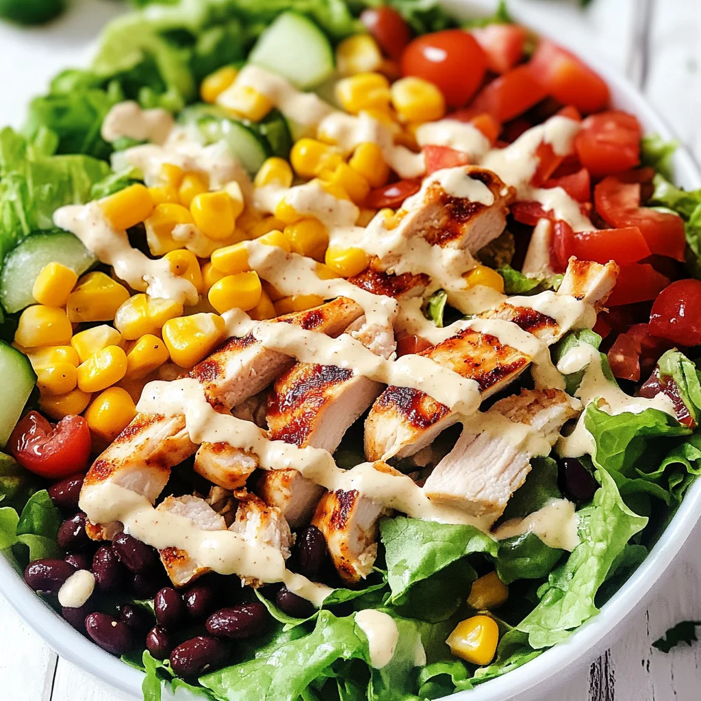 Tex-Mex Chicken Chopped Salad