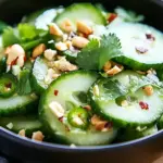Thai Cucumber Salad – Easy, Refreshing & Flavorful Side Dish