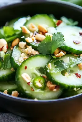 Thai Cucumber Salad – Easy, Refreshing & Flavorful Side Dish