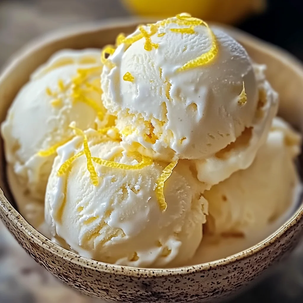The Ultimate Homemade Lemon Cheesecake Ice Cream Recipe