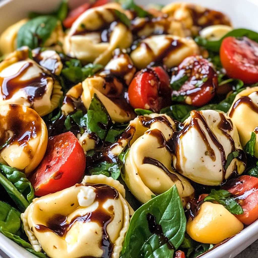 Tortellini Caprese Salad