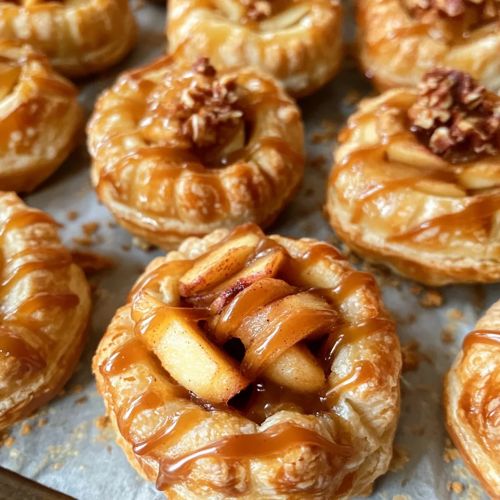 Vegan Caramel Apple Pastries
