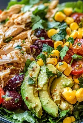 Zesty Southwest Chicken Salad Recipe is a must-try!