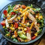 Zesty Southwest Chicken Salad Recipe is a must-try!