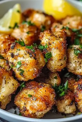 Air Fryer Lemon Chicken Bites