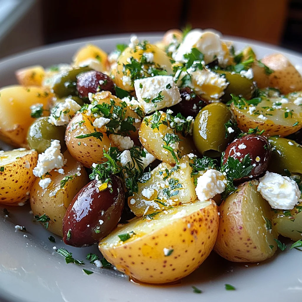 Amazing Mediterranean Potato Salad: 2 Flavors to Adore
