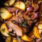 Apple Cider Braised Pork Shoulder