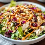 Asian Chicken Cranberry Salad