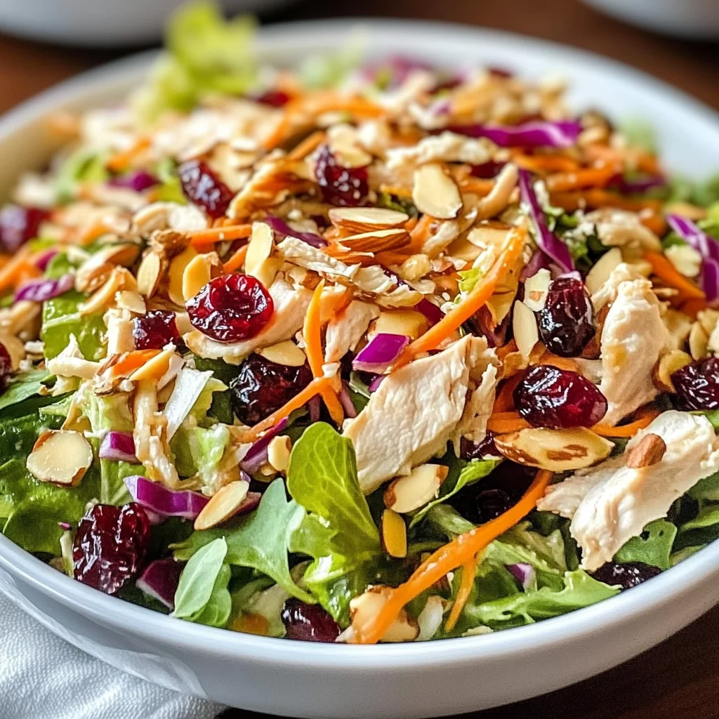 Asian Chicken Cranberry Salad