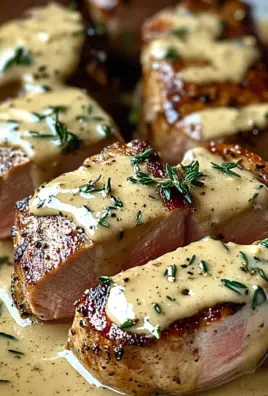 Best-Ever Pork Tenderloin with Dijon Cream Sauce