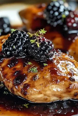 Bourbon Blackberry Chicken