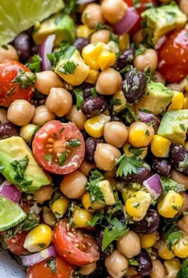 Chili Lime Bean Salad