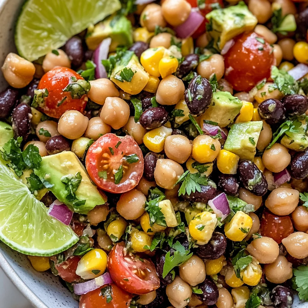 Chili Lime Bean Salad