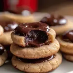 Chocolate Ganache Thumbprint Cookies
