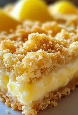 Creamy Lemon Cheesecake Crumb Bars Recipe