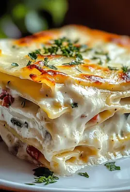 Creamy White Lasagna Delight