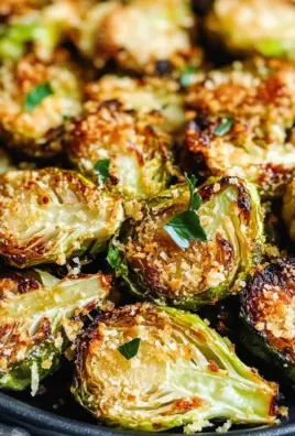 Crispy Parmesan-Crusted Roasted Brussels Sprouts