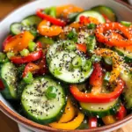 Cucumber Sweet Pepper Salad