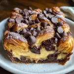 Decadent Chocolate Croissant Breakfast Bake