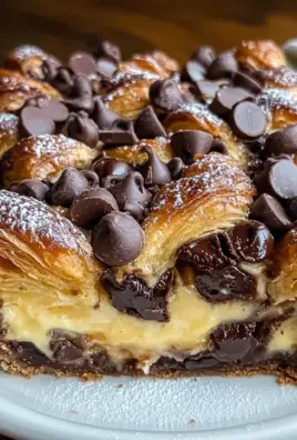 Decadent Chocolate Croissant Breakfast Bake