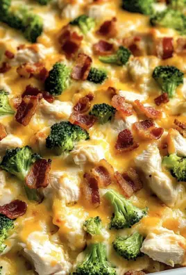 Easy Low Carb Chicken Casserole