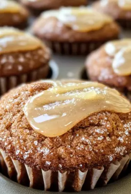 Glazed Gingerbread Muffins
