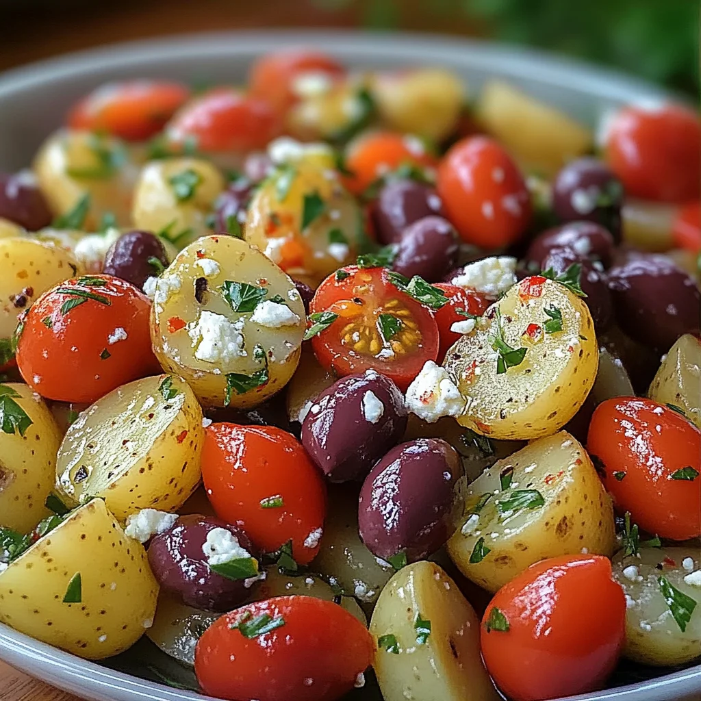 Greek Potato Salad