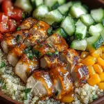 Honey Mustard Chicken Quinoa Power Bowl