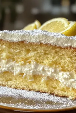 Italian Lemon Cream Cake