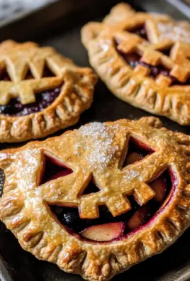 Jack-O-Lantern Hand Pies