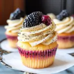 Lemon Poppy Seed Cupcakes