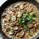Lentil Mushroom Stroganoff: A Hearty Vegetarian Delight